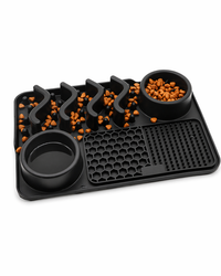 Silicone Lick Mat for Dogs – Slow Feeder & Food Mat