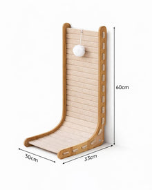 Vertical scratching kingdom for the sofa & wall