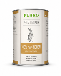 Reinfleisch-Nassfutter Premium Pur Kaninchen für sensible Hunde