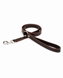 Edles Leder-Hundehalsband & Leine Set mit Kotbeutelspender