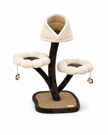 Flower Cat Tree "Flower Nest" – Cozy Nests & Play Platforms (162 cm)